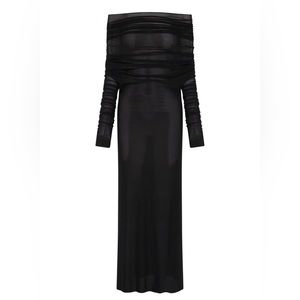 Beare Park Off-The-Shoulder Jersey Dress